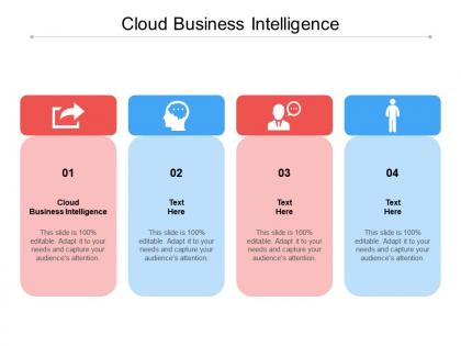 Cloud business intelligence ppt powerpoint presentation gallery clipart images cpb