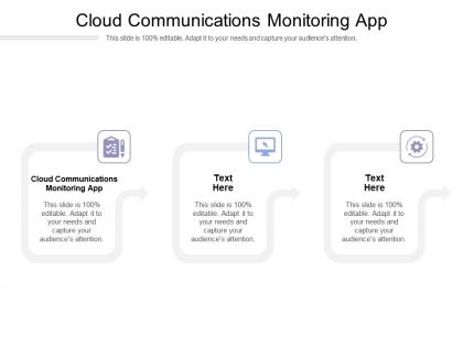 Cloud communications monitoring app ppt powerpoint presentation professional slide portrait cpb