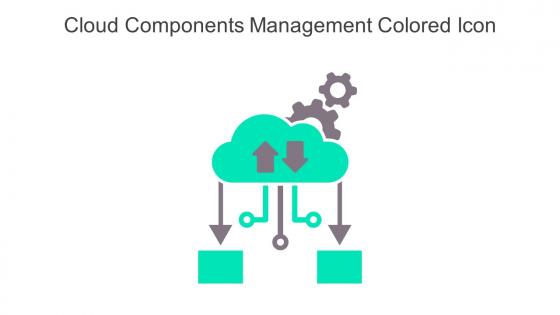 Cloud Components Management Colored Icon In Powerpoint Pptx Png And Editable Eps Format