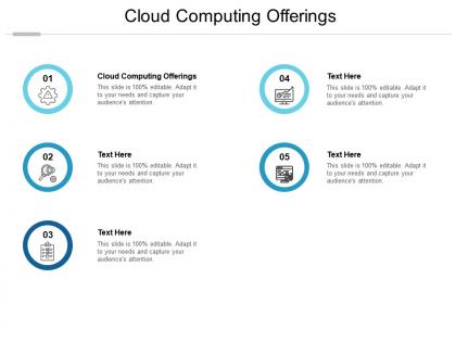 Cloud computing offerings ppt powerpoint presentation infographic template infographics cpb