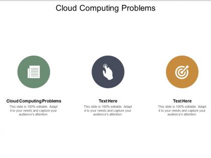 Cloud computing problems ppt powerpoint presentation infographic template template cpb