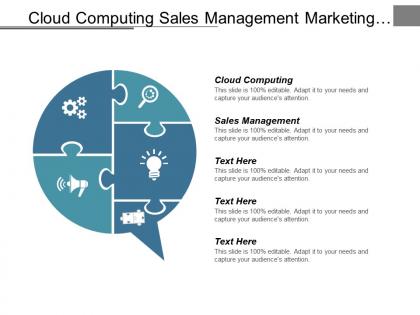 Cloud computing sales management marketing management workforce management cpb