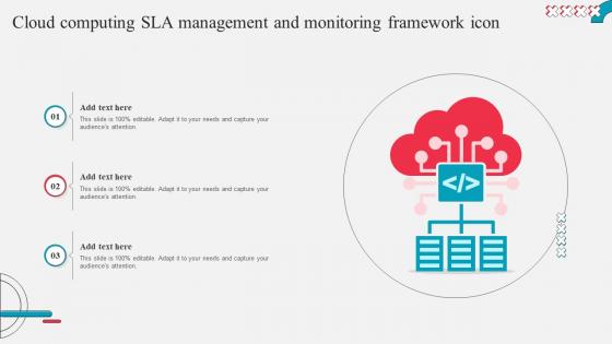 Cloud Computing Sla Management And Monitoring Framework Icon