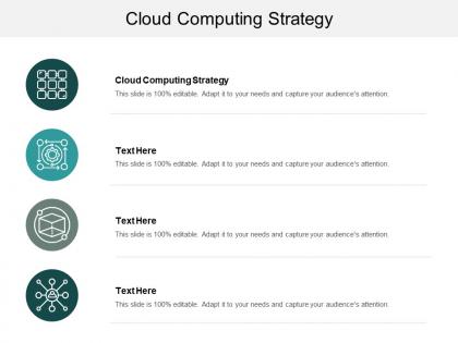 Cloud computing strategy ppt powerpoint presentation model images cpb