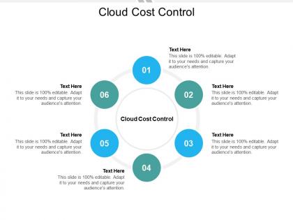 Cloud cost control ppt powerpoint presentation slides graphics design cpb