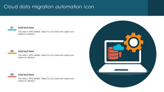 Cloud Data Migration Automation Icon