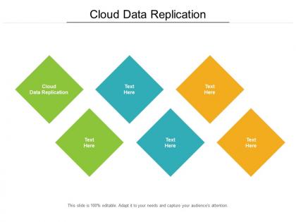 Cloud data replication ppt powerpoint presentation professional slide portrait cpb