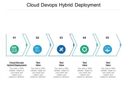 Cloud devops hybrid deployment ppt powerpoint presentation pictures slide download cpb