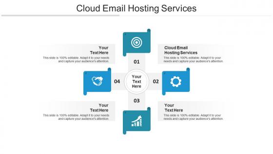 Cloud email hosting services ppt powerpoint presentation model influencers cpb