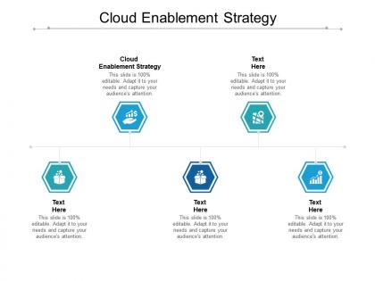 Cloud enablement strategy ppt powerpoint presentation show outfit cpb