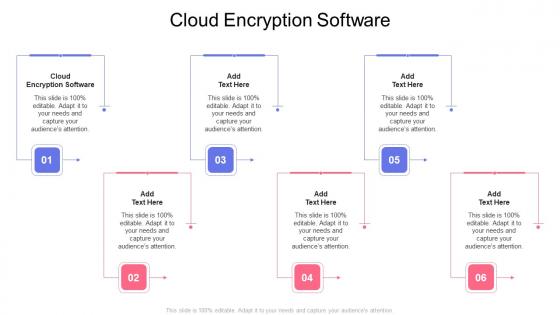 Cloud Encryption Software In Powerpoint And Google Slides Cpb