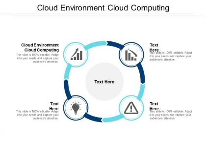 Cloud environment cloud computing ppt powerpoint presentation slides background image cpb