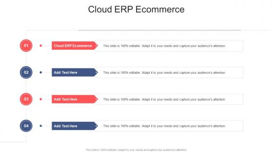 Cloud ERP Ecommerce In Powerpoint And Google Slides Cpb