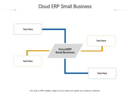 Cloud erp small business ppt powerpoint presentation summary visuals cpb