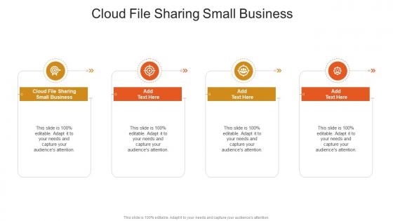 Cloud File Sharing Small Business In Powerpoint And Google Slides Cpb