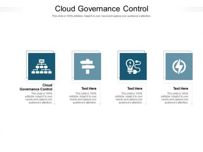 Cloud governance control ppt powerpoint presentation infographics clipart images