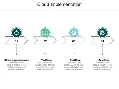 Cloud implementation ppt powerpoint presentation slides layout cpb