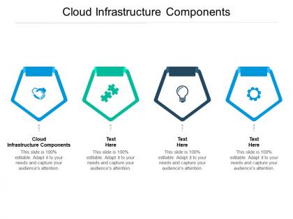 Cloud infrastructure components ppt powerpoint presentation ideas infographics cpb