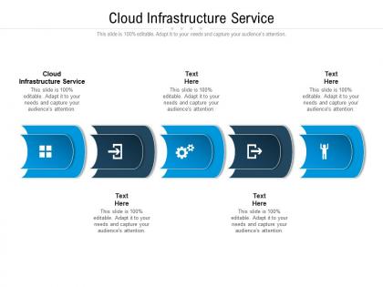 Cloud infrastructure service ppt powerpoint presentation file portrait cpb