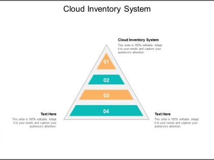 Cloud inventory system ppt powerpoint presentation professional example file cpb