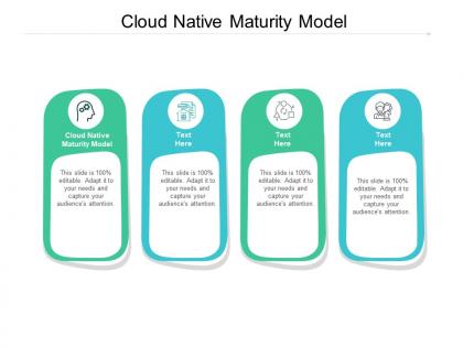 Cloud native maturity model ppt powerpoint presentation file example topics cpb