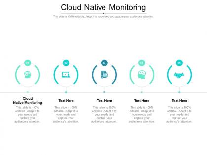 Cloud native monitoring ppt powerpoint presentation slides graphics download cpb