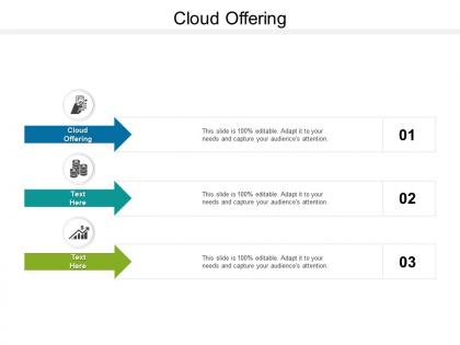 Cloud offering ppt powerpoint presentation file design templates cpb