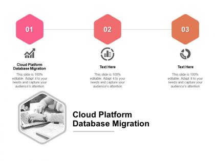 Cloud platform database migration ppt powerpoint presentationmodel brochure cpb