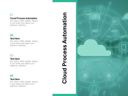 Cloud process automation ppt powerpoint presentation ideas introduction cpb