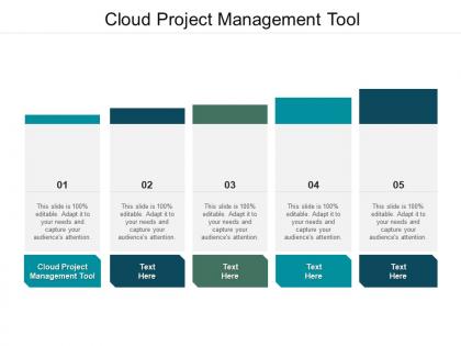 Cloud project management tool ppt powerpoint presentation pictures show cpb