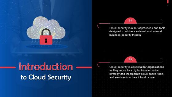 Cloud Security In Cybersecurity Training Ppt