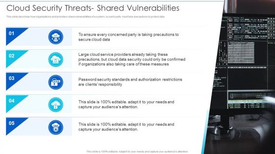 Cloud Security Threats Shared Vulnerabilities Cloud Information Security
