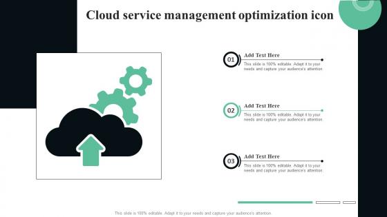 Cloud Service Management Optimization Icon