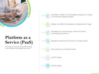 Cloud service providers platform as a service coding needed ppt powerpoint professional
