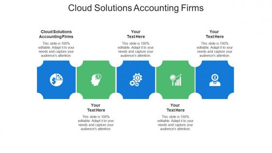 Cloud solutions accounting firms ppt powerpoint presentation infographics visual aids cpb