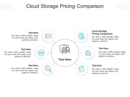 Cloud storage pricing comparison ppt powerpoint presentation file background cpb