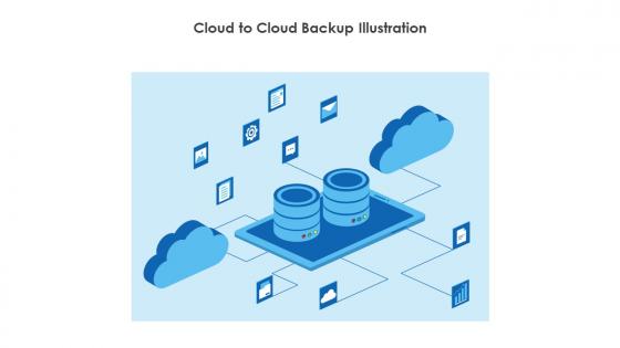 Cloud To Cloud Backup Illustration