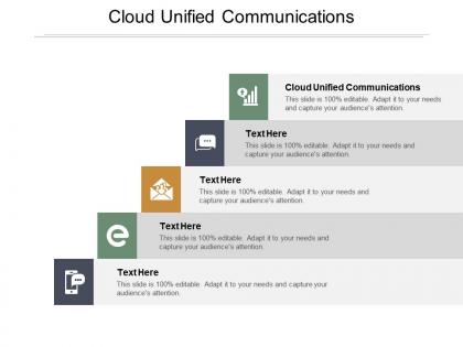 Cloud unified communications ppt powerpoint presentation pictures icons cpb