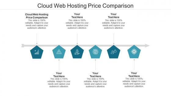 Cloud web hosting price comparison ppt powerpoint presentation professional display cpb