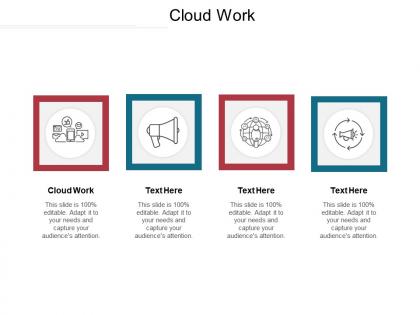 Cloud work ppt powerpoint presentation ideas format ideas cpb