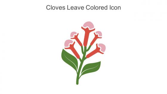 Cloves Leave Colored Icon In Powerpoint Pptx Png And Editable Eps Format