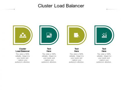 Cluster load balancer ppt powerpoint presentation infographics structure cpb