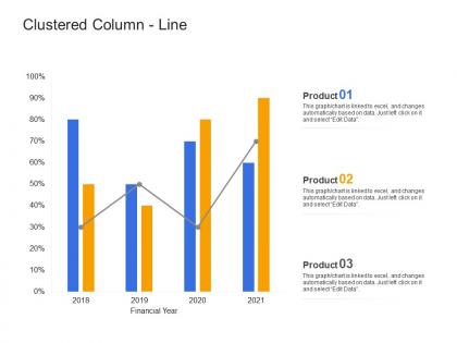 Clustered column line civil infrastructure construction management ppt summary