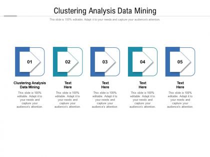 Clustering analysis data mining ppt powerpoint presentation summary picture cpb