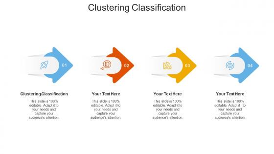 Clustering classification ppt powerpoint presentation gallery smartart cpb