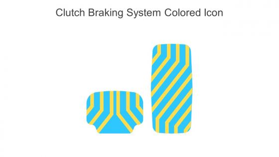 Clutch Braking System Colored Icon In Powerpoint Pptx Png And Editable Eps Format