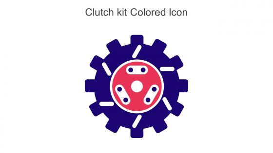 Clutch Kit Colored Icon In Powerpoint Pptx Png And Editable Eps Format