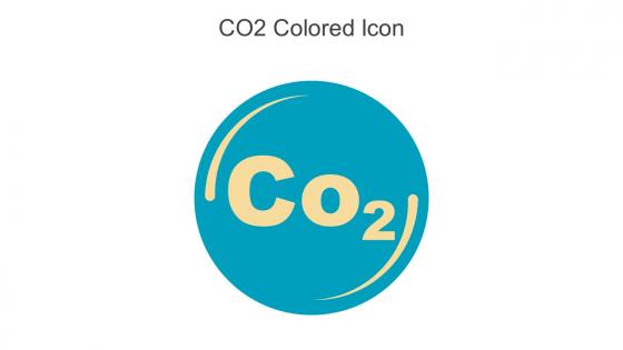 CO2 Colored Icon In Powerpoint Pptx Png And Editable Eps Format