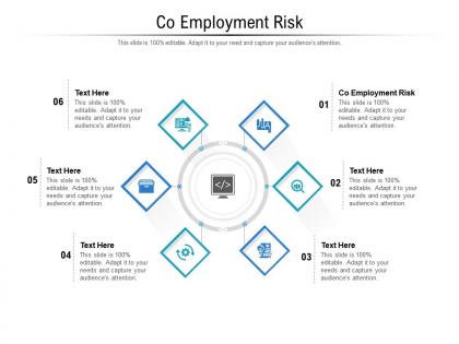 Co employment risk ppt powerpoint presentation styles vector cpb