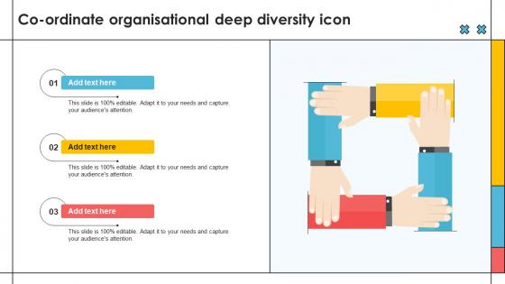 Co Ordinate Organisational Deep Diversity Icon
